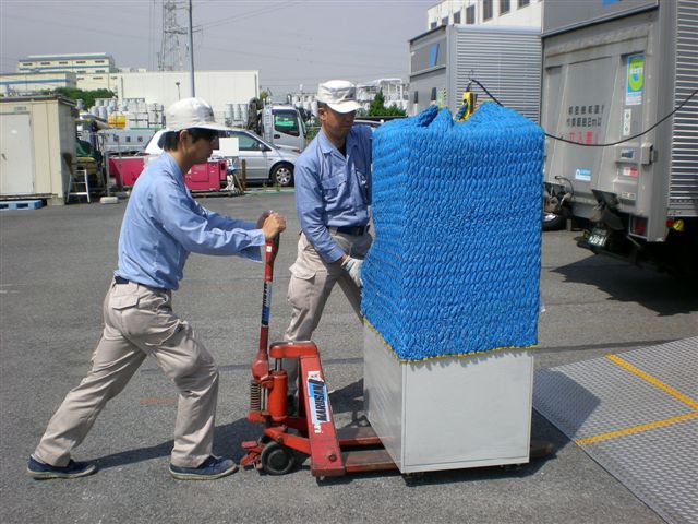 作業の様子